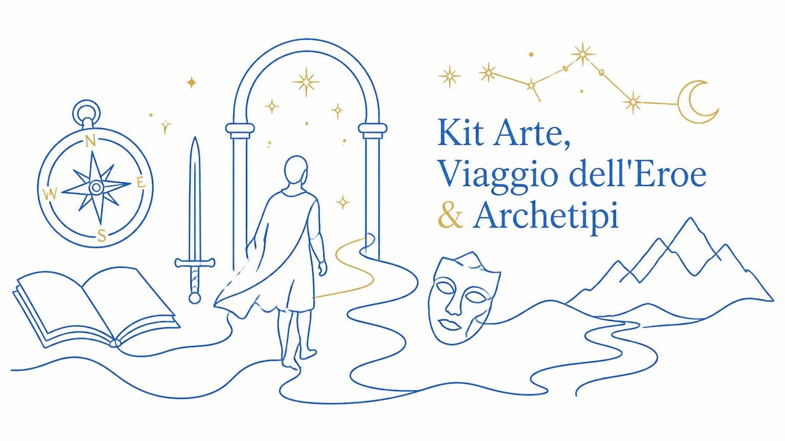 Kit "Il Viaggio Interiore_Arte & Archetipi"